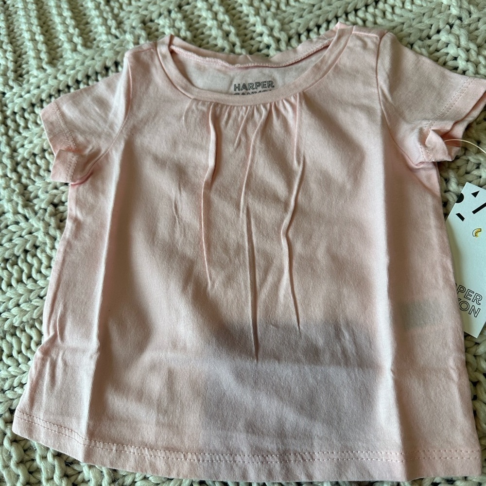Bundle Harper Canyon Four Baby Tee Shirts- 6 and 9 months